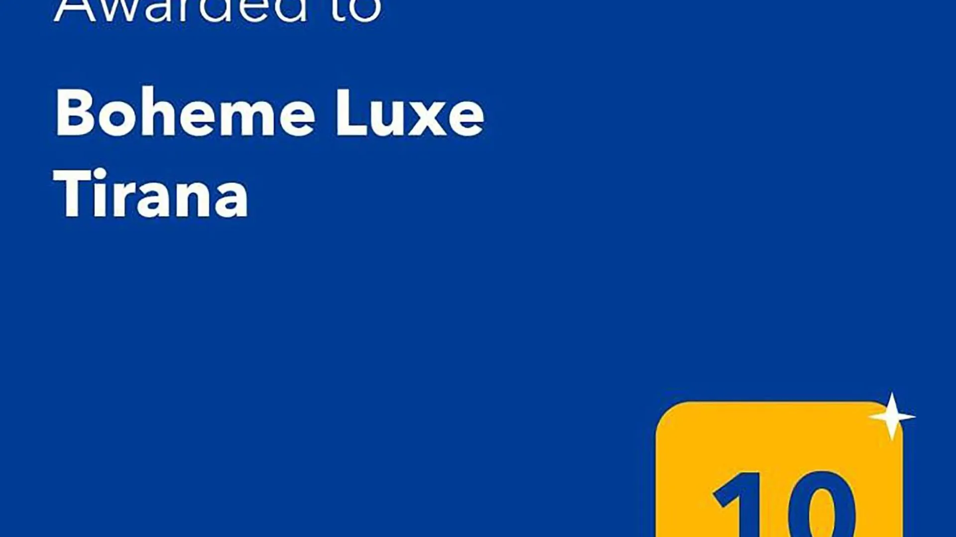 Boheme Luxe Tirana Daire